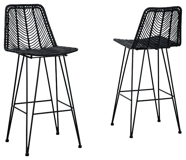 Ashley Express - Angentree Upholstered Barstool (2/CN)