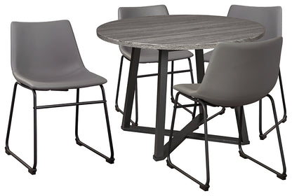 Ashley Express - Centiar Dining Table and 4 Chairs