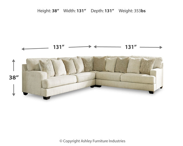 Rawcliffe 3-Piece Sectional