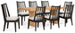 Galliden Dining Table and 8 Chairs