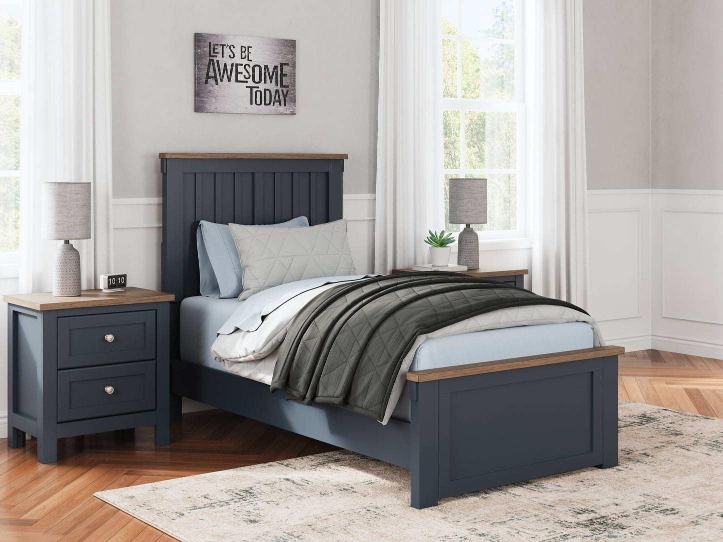 Ashley Express - Landocken  Panel Bed