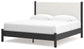 Ashley Express - Cadmori King Upholstered Panel Bed with 2 Nightstands