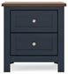 Landocken Twin Panel Bed with Mirrored Dresser, Chest and 2 Nightstands