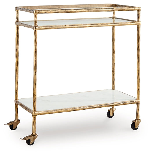 Ashley Express - Plattfield Bar Cart