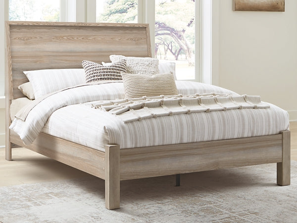 Hasbrick Queen Panel Bed with Dresser