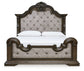 Maylee Queen Upholstered Bed with Dresser