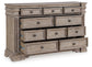 Blairhurst Queen Panel Bed with Dresser