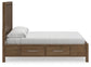 Cabalynn California King Panel Bed with Dresser