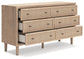 Cielden Queen Panel Bed with Dresser