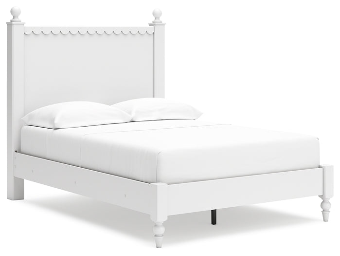 Ashley Express - Mollviney Full Panel Bed with 2 Nightstands