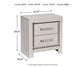 Ashley Express - Zyniden Two Drawer Night Stand