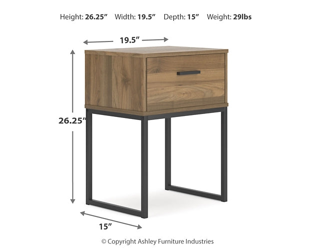 Ashley Express - Deanlow Queen Panel Headboard with Dresser and Nightstand