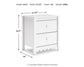 Ashley Express - Hallityn Full Panel Headboard with 2 Nightstands