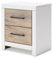 Ashley Express - Charbitt Full Panel Bed with Nightstand