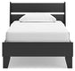 Ashley Express - Socalle Twin Panel Platform Bed with Dresser and Chest