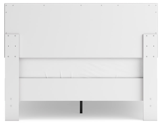 Ashley Express - Hallityn Full Panel Headboard with 2 Nightstands