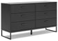 Ashley Express - Socalle Full Platform Bed with Dresser and Nightstand