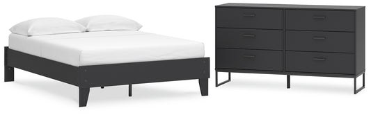 Ashley Express - Socalle Full Platform Bed with Dresser