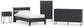 Ashley Express - Socalle Twin Panel Platform Bed with Dresser, Chest and Nightstand