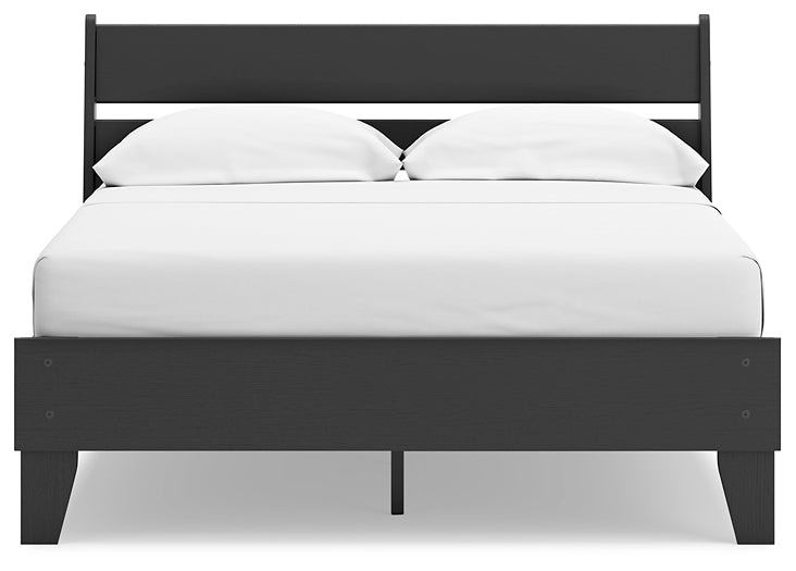 Ashley Express - Socalle Full Panel Platform Bed with Dresser