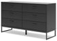 Ashley Express - Socalle Twin Platform Bed with Dresser, Chest and 2 Nightstands