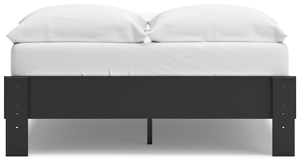 Ashley Express - Socalle Full Platform Bed with Dresser and 2 Nightstands