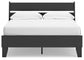 Ashley Express - Socalle Full Panel Platform Bed with Dresser and Nightstand