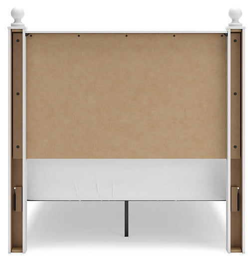 Ashley Express - Mollviney Full Panel Headboard with 2 Nightstands