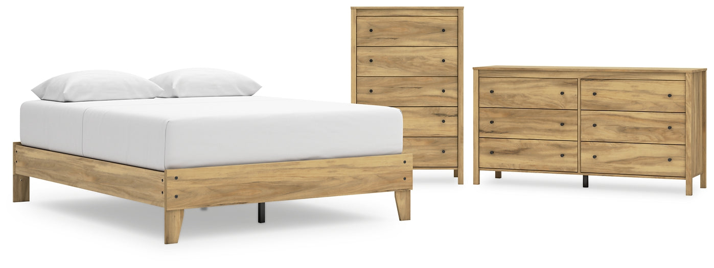 Ashley Express - Bermacy Queen Platform Bed with Dresser and Chest