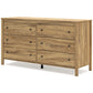 Ashley Express - Bermacy Queen Platform Panel Bed with Dresser