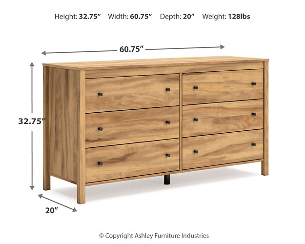 Ashley Express - Bermacy Queen Platform Bed with Dresser and 2 Nightstands