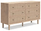 Cielden King Panel Bed with Dresser and 2 Nightstands