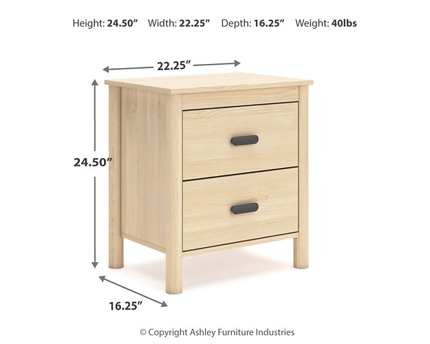 Ashley Express - Cabinella Queen Platform Bed with Dresser and Nightstand