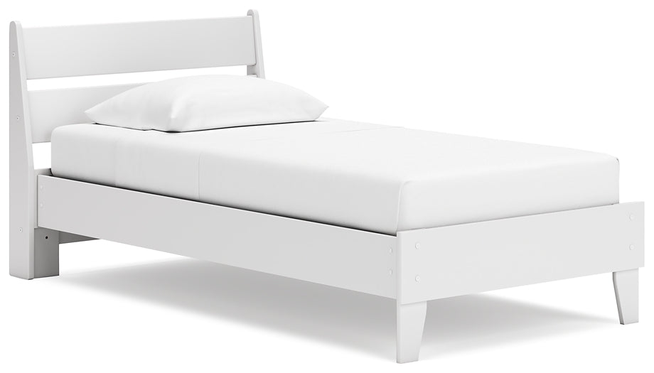 Ashley Express - Socalle Twin Panel Platform Bed with Dresser, Chest and Nightstand