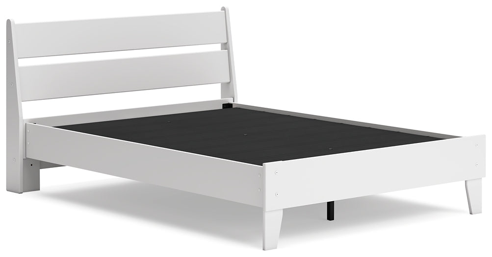 Ashley Express - Socalle Full Panel Platform Bed with Dresser, Chest and 2 Nightstands