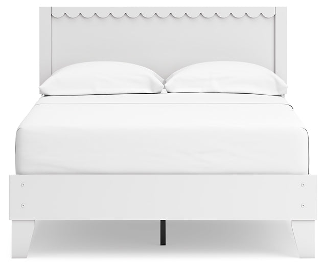 Ashley Express - Hallityn Full Panel Platform Bed with Dresser and Nightstand