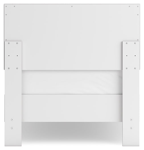 Ashley Express - Hallityn Twin Panel Headboard with Dresser