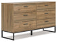 Ashley Express - Deanlow Twin Platform Panel Bed with Dresser, Chest and Nightstand