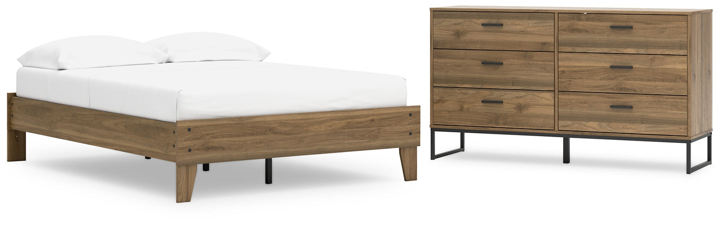 Ashley Express - Deanlow Full Platform Bed with Dresser