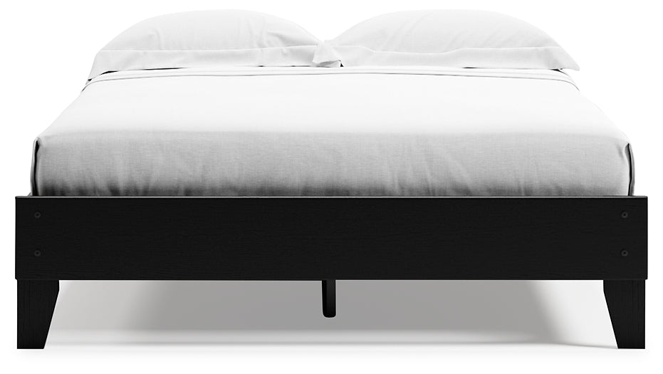 Ashley Express - Finch Queen Platform Bed with Dresser and Chest