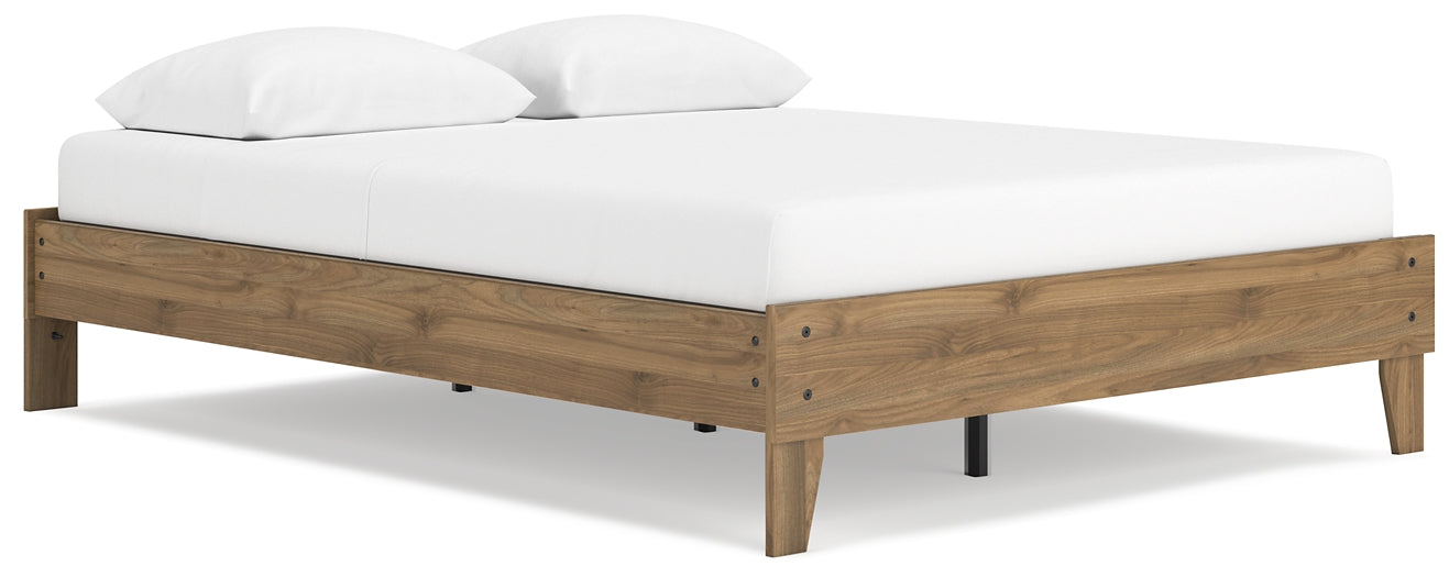 Ashley Express - Deanlow Queen Platform Bed with Dresser, Chest and 2 Nightstands