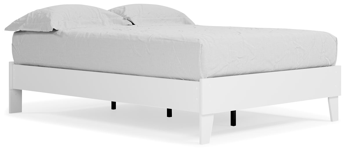 Ashley Express - Piperton Full Platform Bed with Dresser, Chest and Nightstand