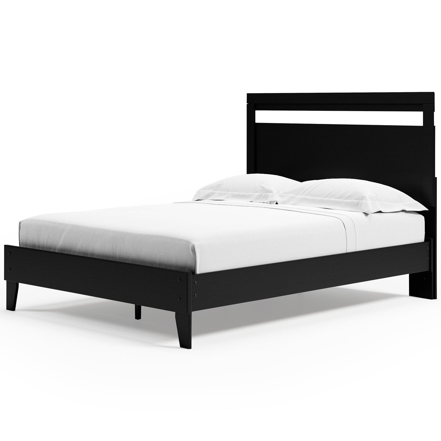 Ashley Express - Finch Queen Panel Platform Bed with 2 Nightstands