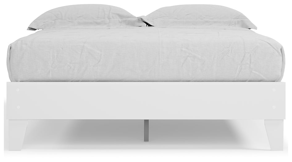 Ashley Express - Piperton Queen Platform Bed with Dresser and Chest