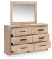 Sanginlane Dresser and Mirror