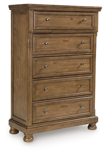 Feddinger Five Drawer Chest