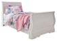 Anarasia Twin Sleigh Bed with Dresser