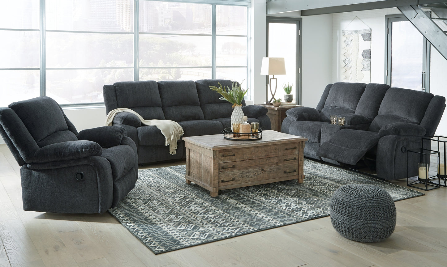 Draycoll Sofa, Loveseat and Recliner