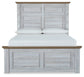 Haven Bay Queen Panel Bed with Mirrored Dresser, Chest and Nightstand