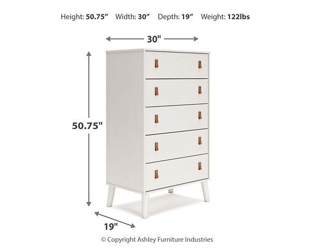 Ashley Express - Aprilyn Queen Bookcase Headboard with Dresser and Chest